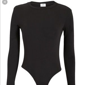 RE/DONE black long sleeve bodysuit